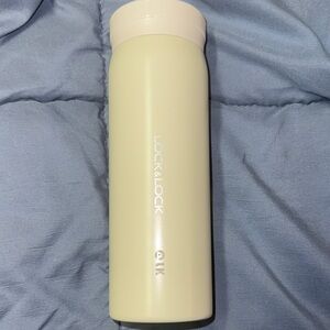 Cream Water Bottle